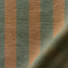 Gestreifter Mikro-Bambus-Frottee RAYE Beige / Rosmarin